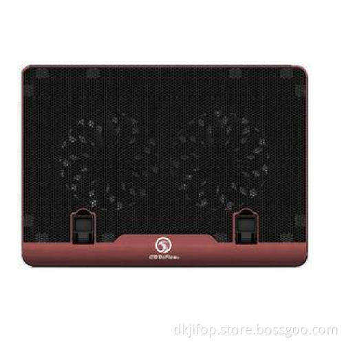 Black USB Laptop Cooling Pad with Fan for 12 inch Notebooks